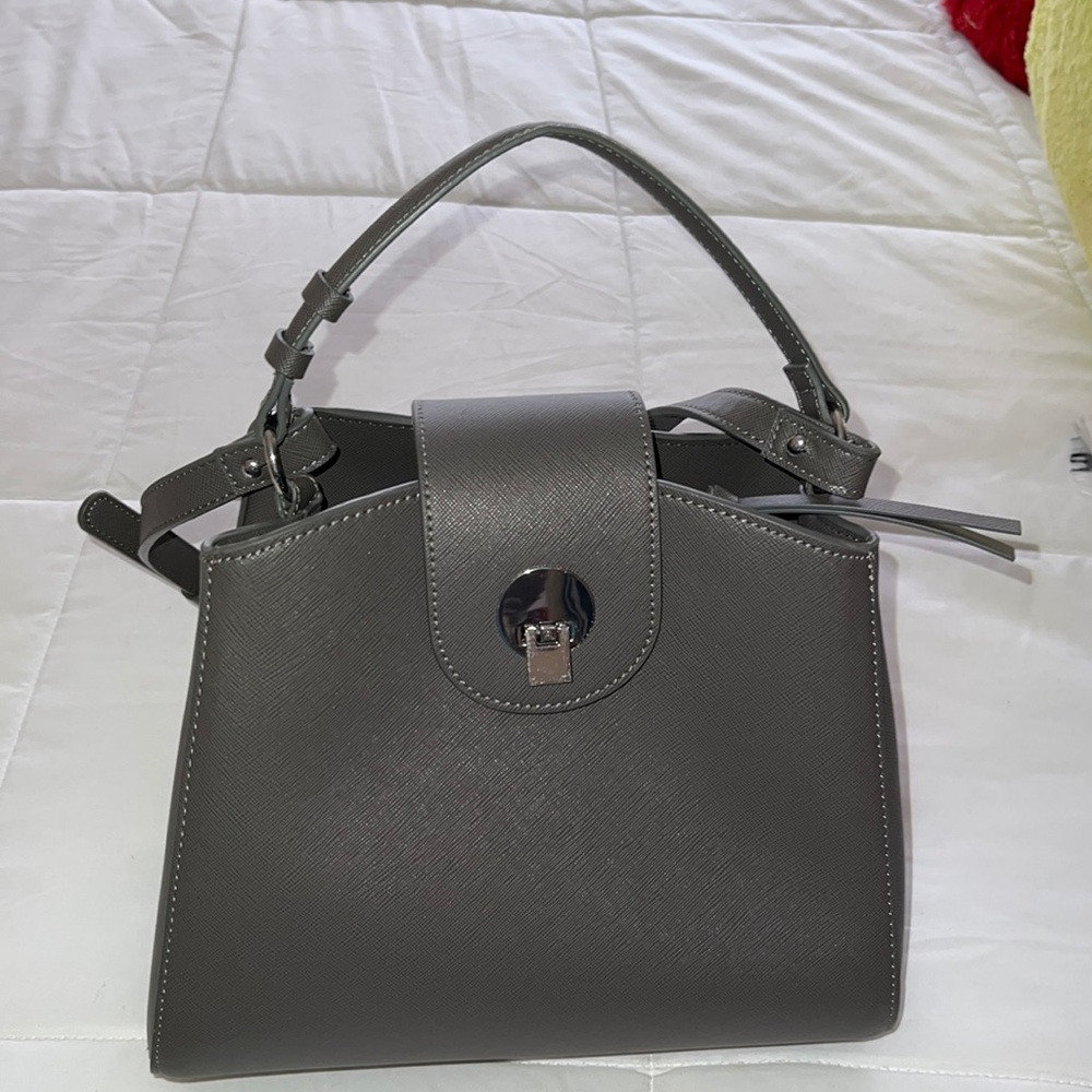 Gray handbag - Picture 1 of 5